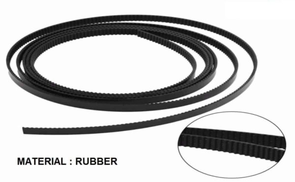 2 meter Length GT2 Timing Belt 6mm Width open loop 2mm pitch for 3D Printer Robotics CNC DIY Projects  AB0295