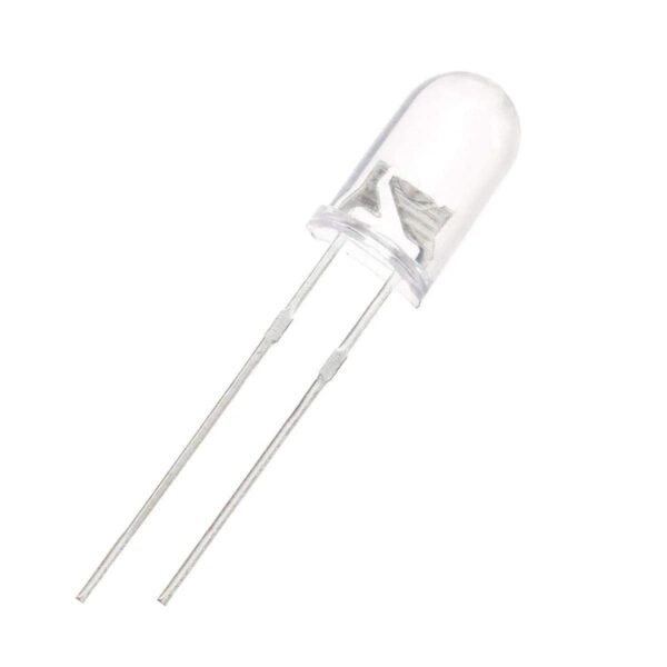 25pcs 5mm 940nm IR Emitter Transmitter LED Diode Lights Clear Infrared DC 1.2V 30mA 100mW for DIY Projects  AB0092 - Image 4