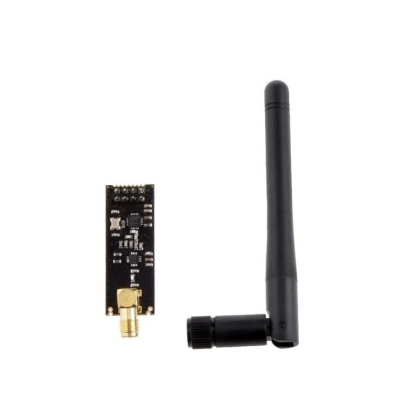 Nrf 24l01+pa+lna SMA Antenna Wireless Transceiver Communication Module 2.4g 1100m (Pack of 1)  AB0159 - Image 2