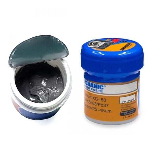 35g Mechanic Tin Solder Paste for SMD Rework/Bga Ic Reballing Paste/PPD Paste/Flux Paste/Solder/Bga Paste/Solder Paste/Mobile Ic Reballing Tools for Electronics/SMD Tool  AB0212 - Image 2