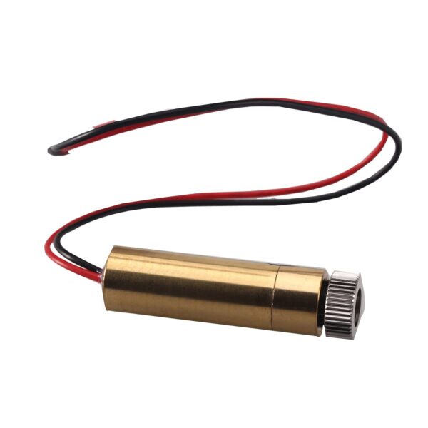 Focusable 200-250mW 650nm Laser Module Red Dot Laser Generator Diode Replacement Mini DIY Engraver    AB0302