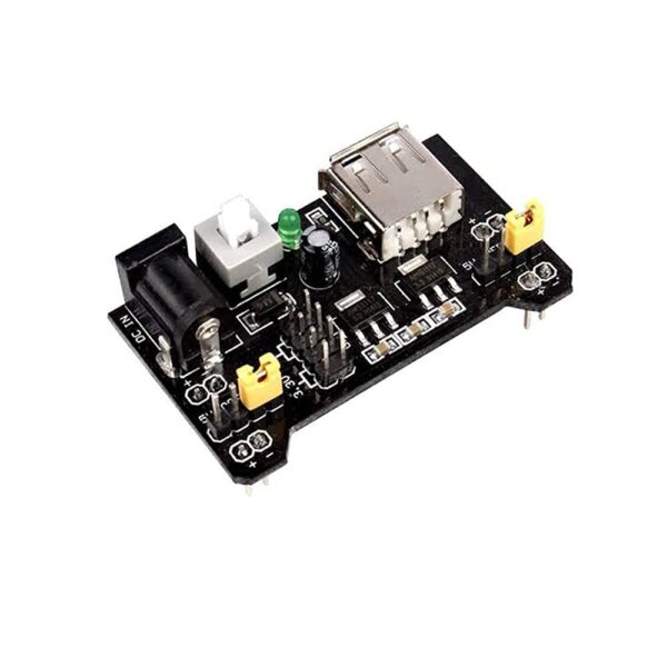 Breadboard Power Supply Module 3.3V 5V MB-102 Solderless Bread Board DIY for Arduino Raspberry Pi, Black by   AB0285 - Image 2