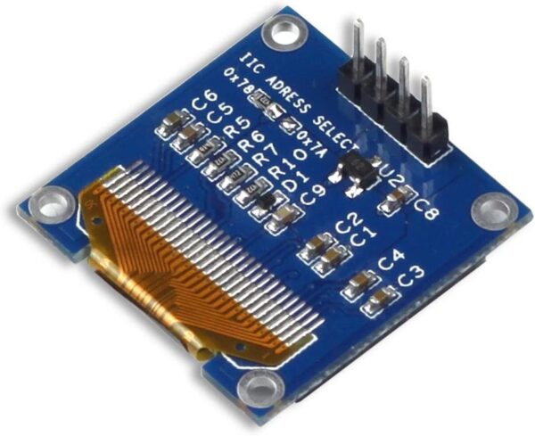 D1286464 Rsi 0.96 Inch 4pin Iic, I2c Oled Display Module for Arduino, Blue  AB0162 - Image 4