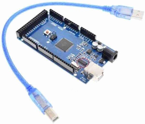 Arduino Mega 2560 R3 Compatible Board with Atmega 2560 CH340 WITH USB CABLE    AB0305 - Image 2