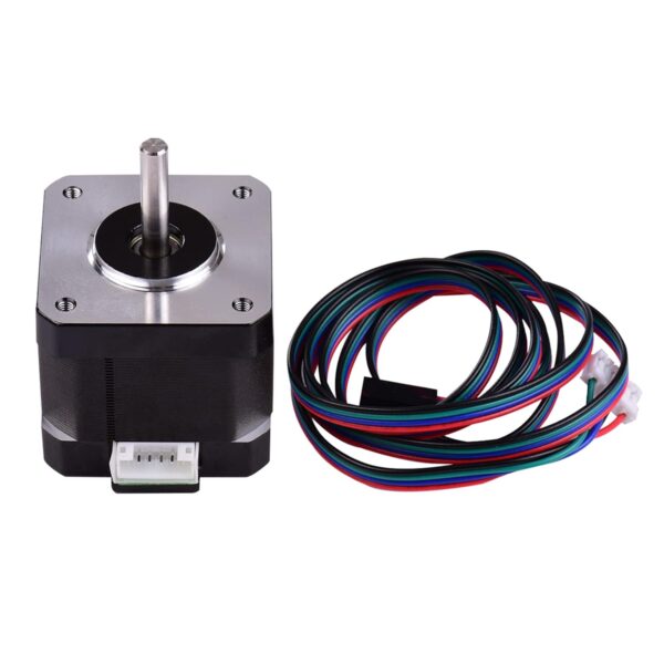 17HS4401S Stepper Motor Black Color Hybrid 4.2KGCM 1.5A with 1M Long Cable - Image 8