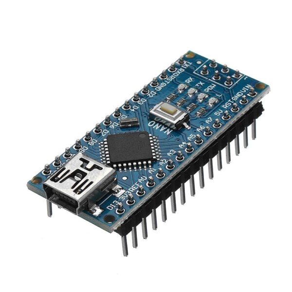 Nano V3.0 Module ATmega328P 5V 16MHz CH340G Chip Microcontroller Development Board USB Cable compatible with Arduino IDE (PACK OF 5)  AB0150 - Image 3