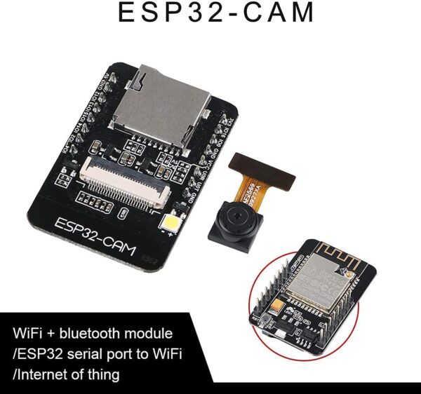 ESP32-CAM Camera Module Development Board - Image 6