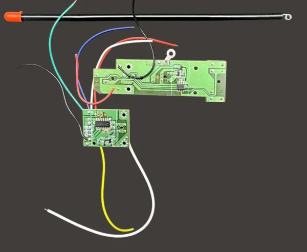 4CH Remote Control 27MHz Circuit PCB Transmitter and Receiver Board with Antenna - Image 3