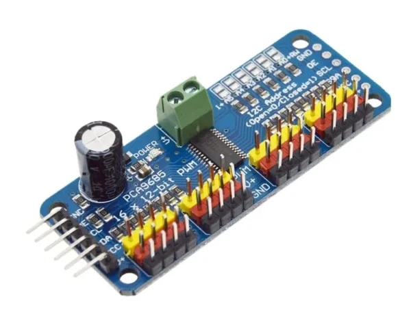 16-Channel 12-bit PWM/Servo Driver I2C interface PCA9685 for Arduino Raspberry Pi