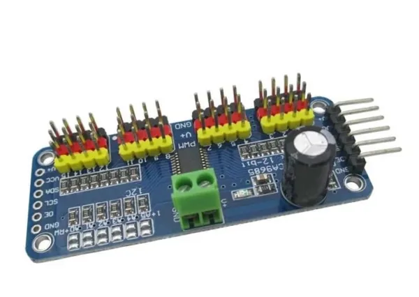 16-Channel 12-bit PWM/Servo Driver I2C interface PCA9685 for Arduino Raspberry Pi - Image 2