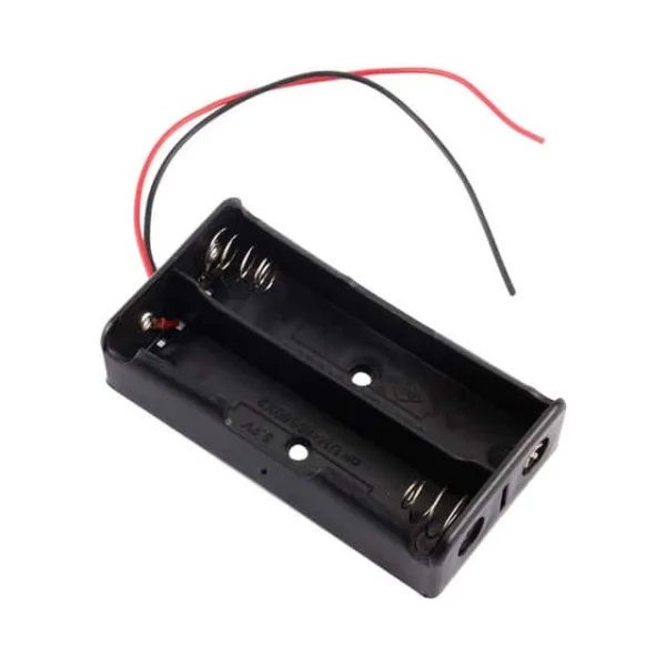 18650 2 Cell Battery Holder without cover