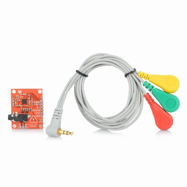 Heart Rate Monitor Kit with AD8232 ECG sensor module - Image 3