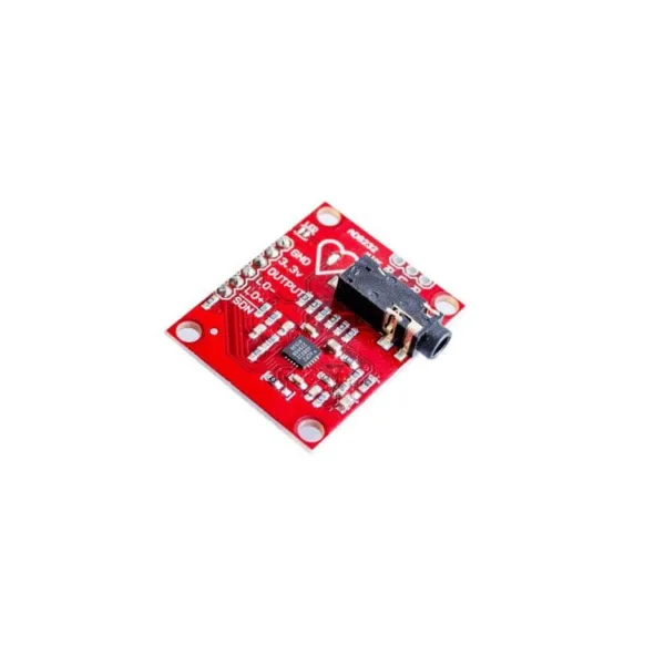 Heart Rate Monitor Kit with AD8232 ECG sensor module - Image 4