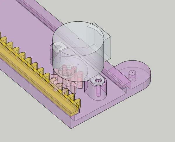 Mini CNC Plotter Kit, 3D Printed Parts only - Image 2