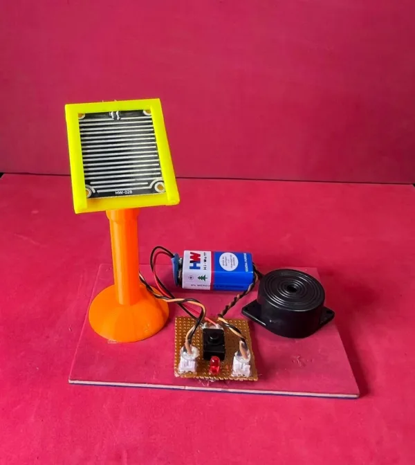 Automatic Rain Detector Alarm DIY Project