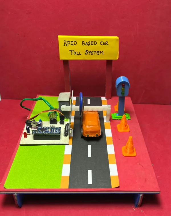 Smart Toll System Project using RFID