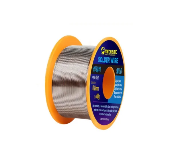 MECHANIC M60 40G 0.8MM SOLDER WIRE - Image 2