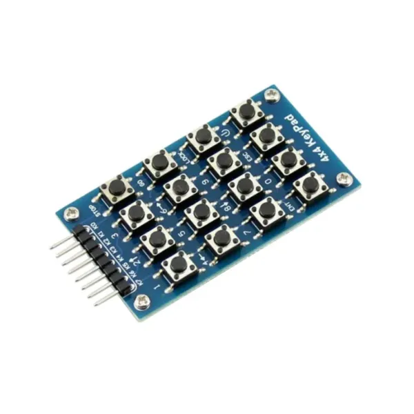 4×4 Matrix 16 Push Button Keypad Keyboard Module - Image 3