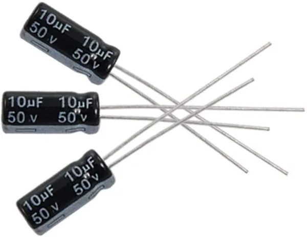 Electrolytic Capacitors, 10uF/50V, Pack of 10 - Image 2