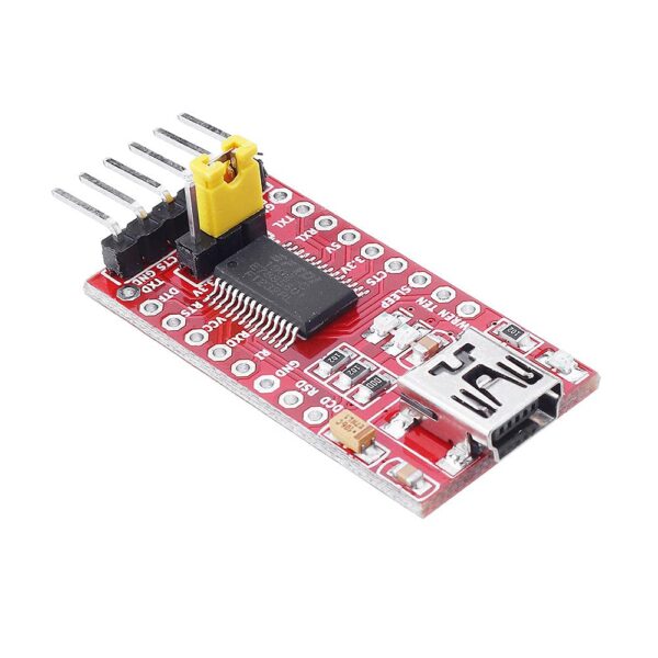 FTDI FT232 FT232RL USB to UART TTL Serial Adapter Module with Mini USB Cable - Image 2