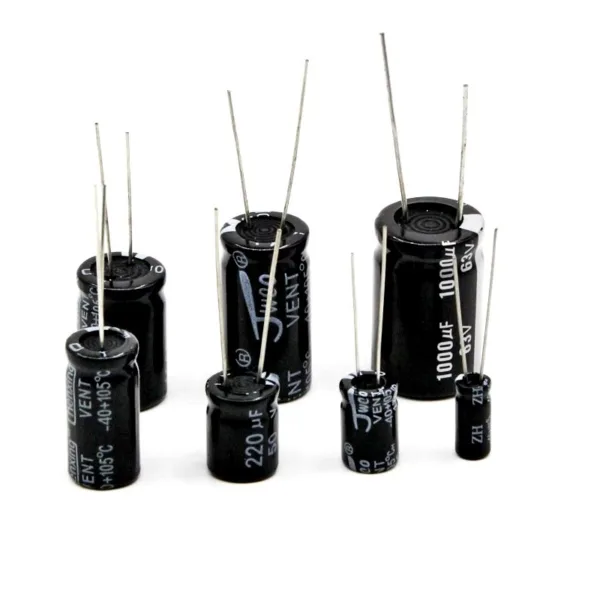 470uF 25V 8x12mm Aluminum Electrolytic Capacitors (Pack Of 10Pcs)