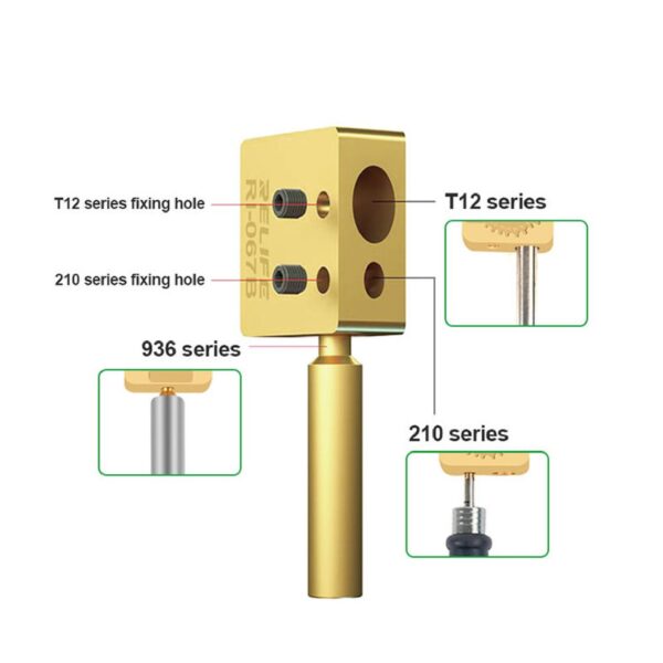 RELIFE RL-067B Multifunctional Soldering Iron Station, Chip Positioning and Desoldering Table, Compatible with 936/210/T12 Series - Image 2