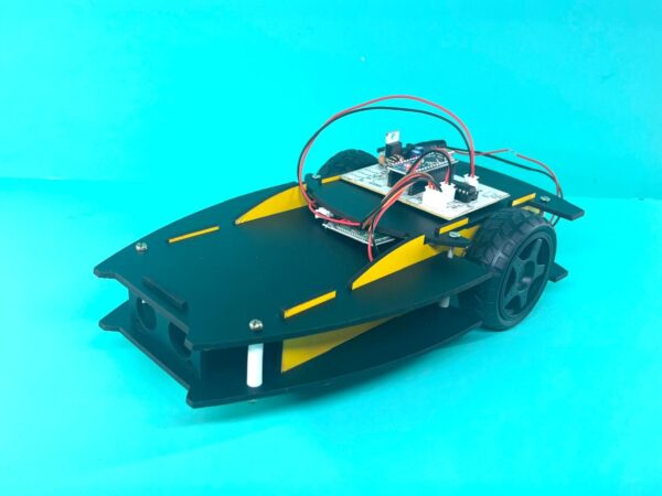 Bluetooth Controlled 2 Wheel Drive Car Diy Kit Engineering/Science Project