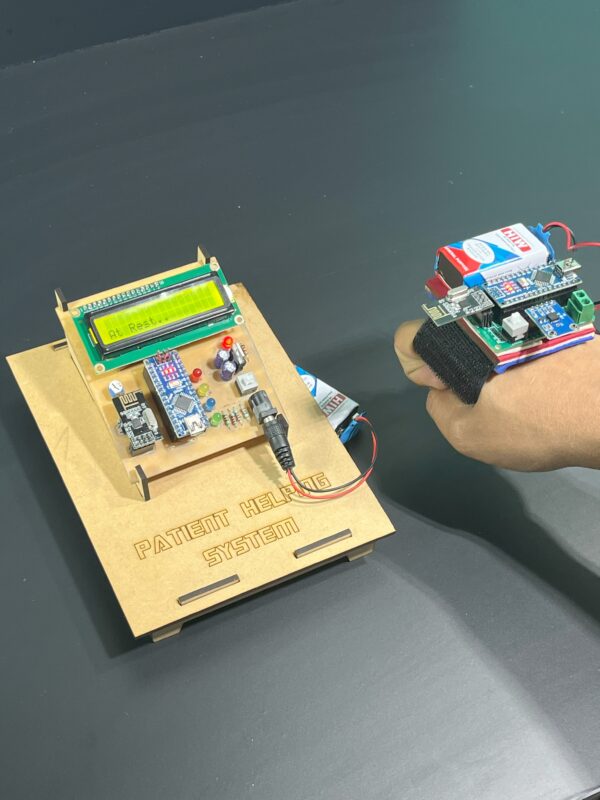 Smart Patient Assistance System | Gesture-Controlled Patient Helping Device | Smart Hand Gesture System for Patients to Request Food, Water, or Medicine | Robotics & Engineering Project - Image 2