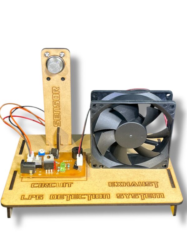 LPG Gas Leakage Detection System Kit, DIY Science and Engineering Project, Safety Alert System, Ages 8+ - Image 4