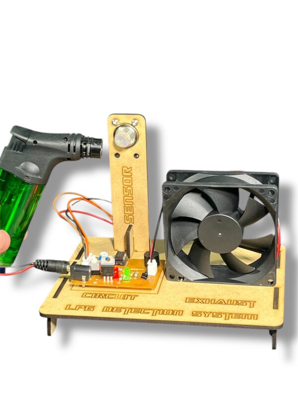 LPG Gas Leakage Detection System Kit, DIY Science and Engineering Project, Safety Alert System, Ages 8+ - Image 3