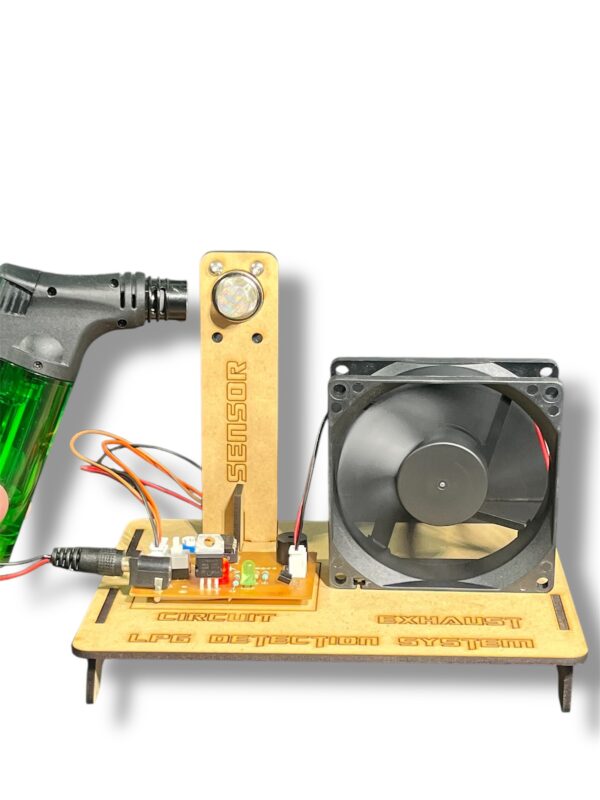 LPG Gas Leakage Detection System Kit, DIY Science and Engineering Project, Safety Alert System, Ages 8+