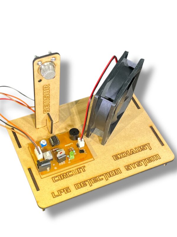 LPG Gas Leakage Detection System Kit, DIY Science and Engineering Project, Safety Alert System, Ages 8+ - Image 2