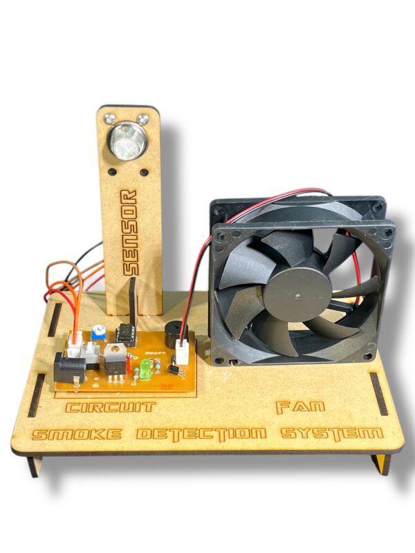 Smoke Leakage Detection System Kit, DIY Science Project for Ages 8+, Educational STEM Engineering Kit