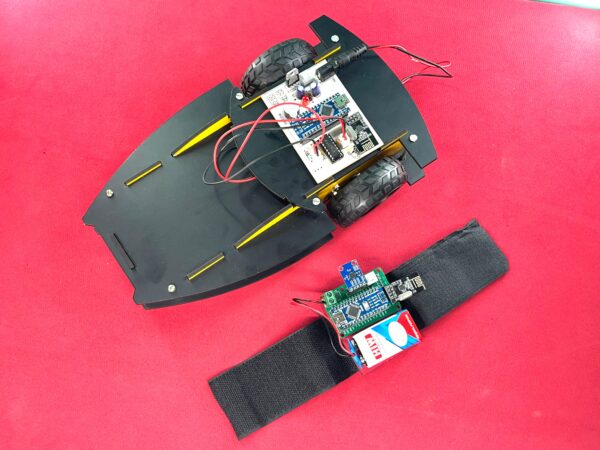 Wireless Hand Gesture Control Car Diy Project For Science/Engineering Student's - Image 5