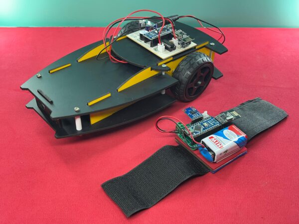 Wireless Hand Gesture Control Car Diy Project For Science/Engineering Student's - Image 4