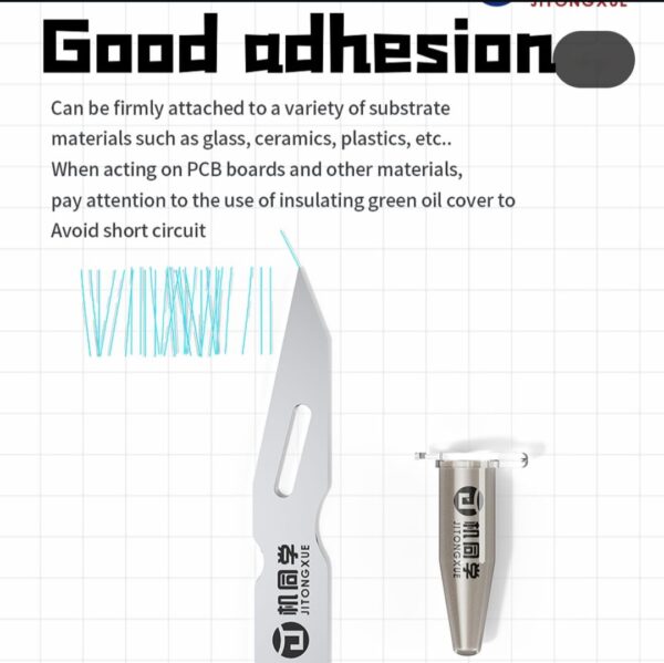 JTX F1 Jumper Conductive Silver Paste Set for iPhone / Android Screen Repair Line - Image 5