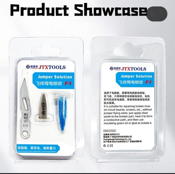 JTX F1 Jumper Conductive Silver Paste Set for iPhone / Android Screen Repair Line