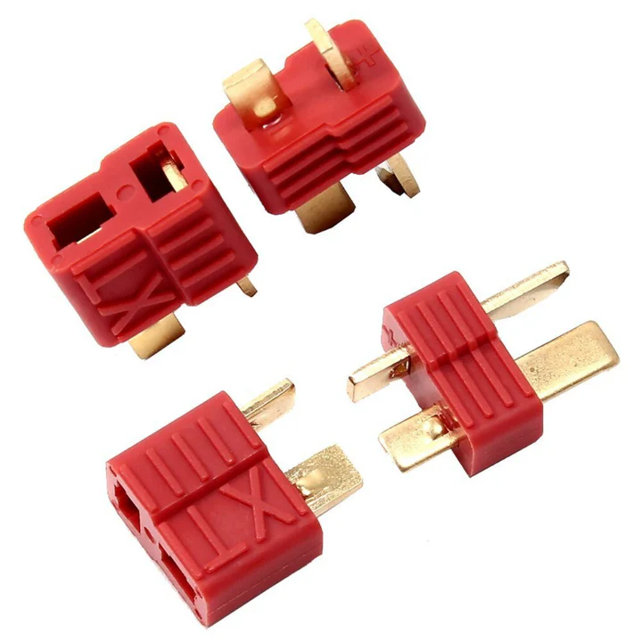 T Plug Deans Connector for LiPo Battery Male and Female 2 Pair - Image 3