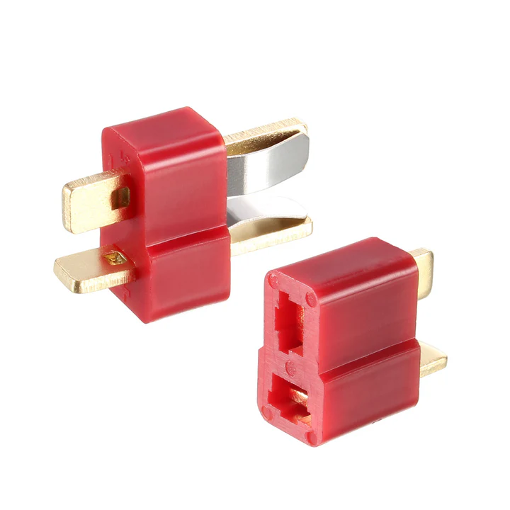 T Plug Deans Connector for LiPo Battery Male and Female 2 Pair